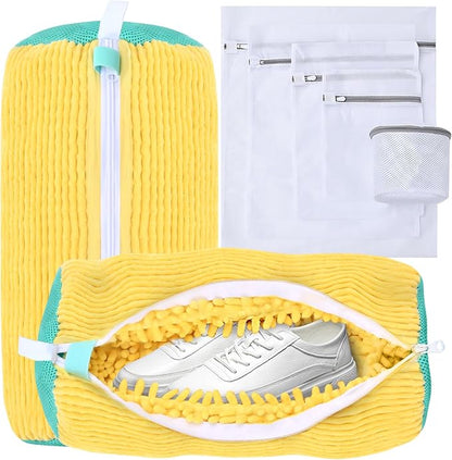 Shoe Washing Machine Bags 2Pcs, Shoe Cleaning Bag, 5-Size Laundry Bags- by Unknown