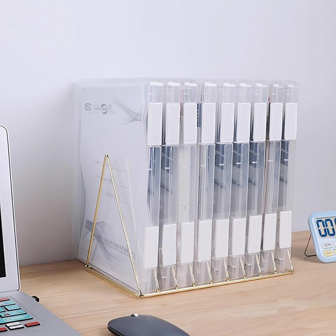 3 Pcs Clear A4 File Storage Boxes - Image 6