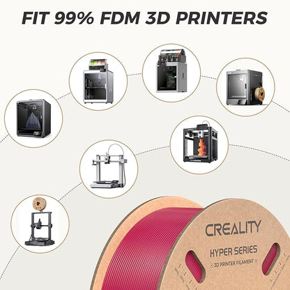 Official Creality Hyper PLA Filament 1.75mm, High Speed PLA 30-600mm/s Rapid 3D - Image 8