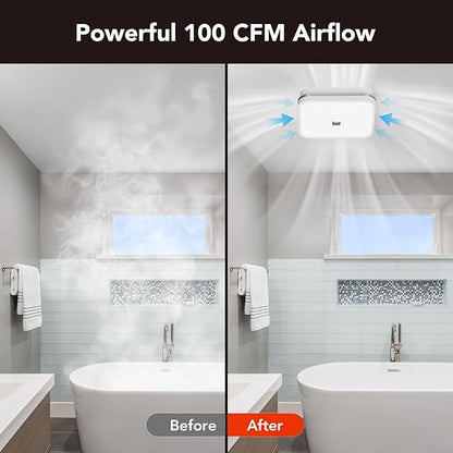 OREiN 2-in-1 Bathroom Exhaust Fan - Image 5