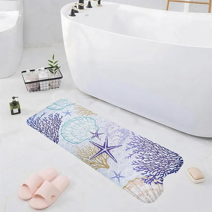 Ocean Bathtub Mat Non Slip, Cute Baby Bath Mat - Image 7