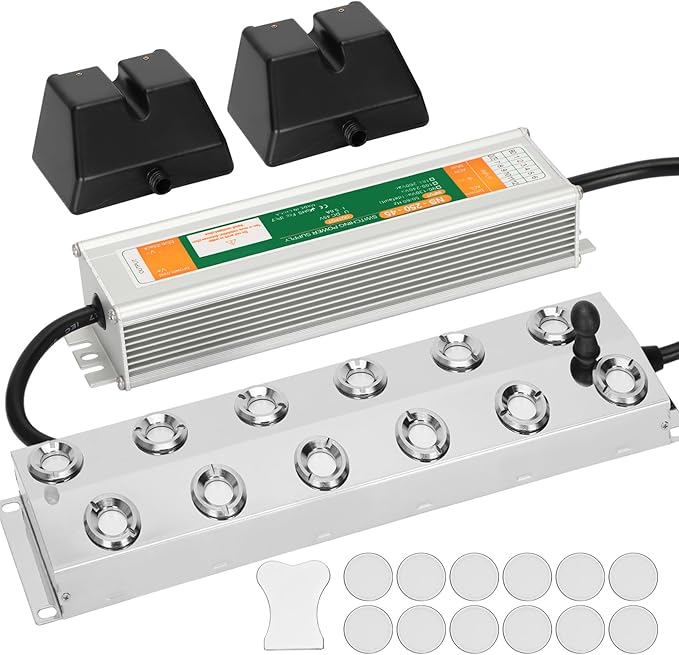 Ultrasonic Mist Maker Fogger 12 Head, 110V 400W Power Water Proof Ultrasonic by Makinglifebetter