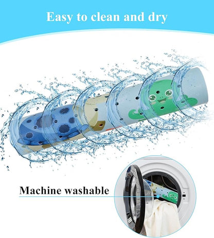 Bath Mat for Tub Non Slip, Machine Washable Anti-Slip Cartoon Baby Bathtub - Image 6