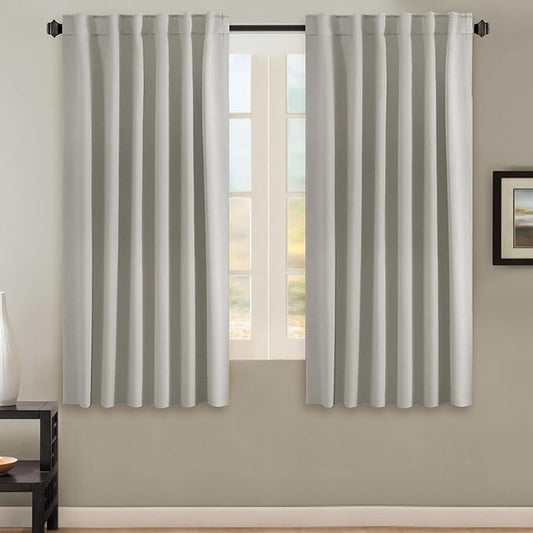 H.VERSAILTEX Blackout Curtains Thermal Insulated Window Treatment Panels Room by HVERSAILTEX