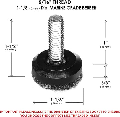 Slipstick Gorilla Outdoor Adjustable Furniture Levelers Weatherproof Screw in - Image 4