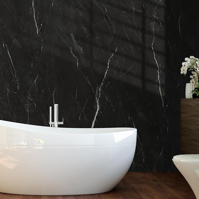 Marble Peel and Stick Waterproof Wall Paneling, Covers 38.75 Sq. Ft. - Image 7