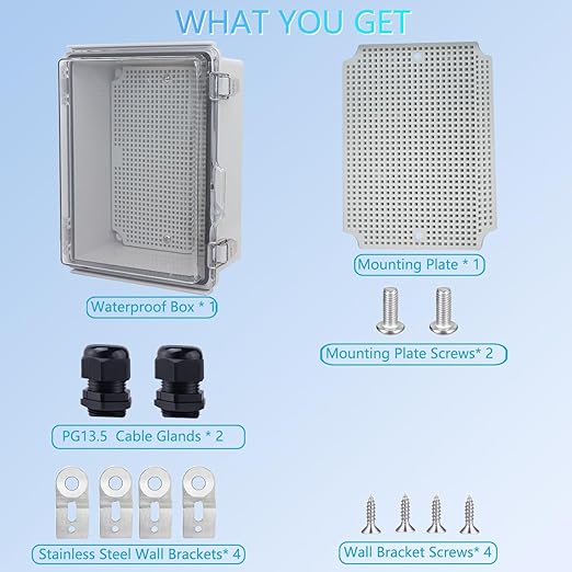 Waterproof Junction Box, ABS Plastic Electrical Box - Image 6
