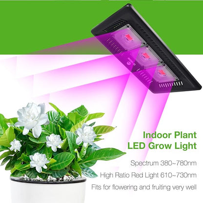 LED Grow Light Full Spectrum, CFGROW Waterproof 300W COB LED Grow Light - Image 2