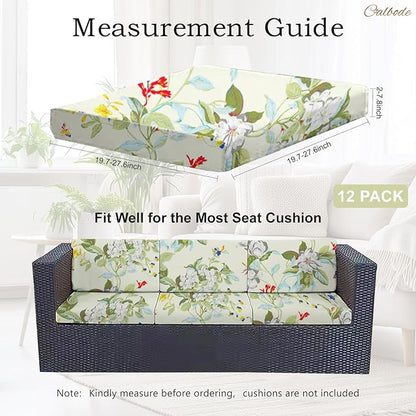 12 Pcs Stretch Sofa Cushion Cover - Image 2