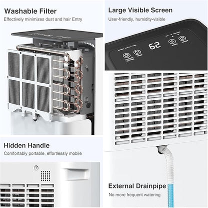 Dehumidifier, 1500 Sq. Ft 21 Pint Dehumidifier - Image 6