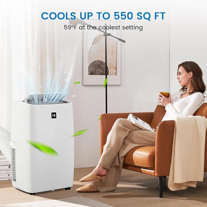 12, 000 BTU Portable AC Units for Rooms, 3-In-1 Portable Air Conditioner Up to - Image 9