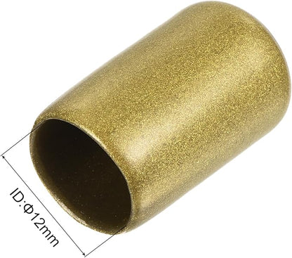 uxcell 20pcs Rubber End Caps 1/2" ID Vinyl Round Tube Bolt Cap Cover Thread - Image 3