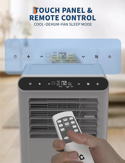 8000 BTU Portable Air Conditioners, 3 in-1 Portable AC Unit - Image 8
