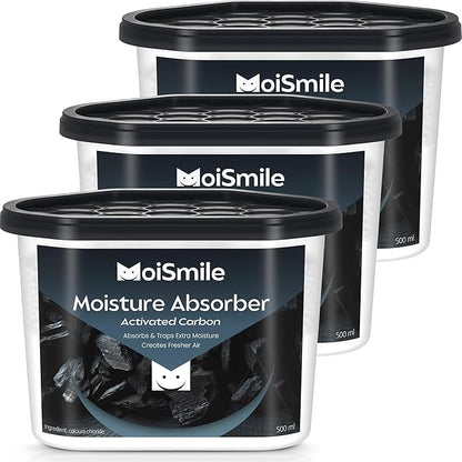 Moisture Absorbers, Efficient Activated Charcoal Humidity Absorber ＆ Odor by MoistureAbsorbers