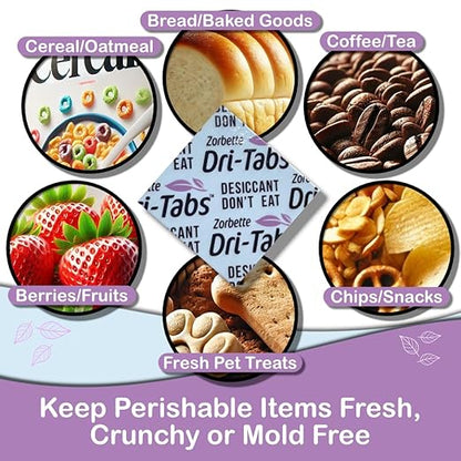 Dri-Tabs | Food-Safe Moisture Absorbers – Keep Fruits, Bread & More Fresher - Image 5