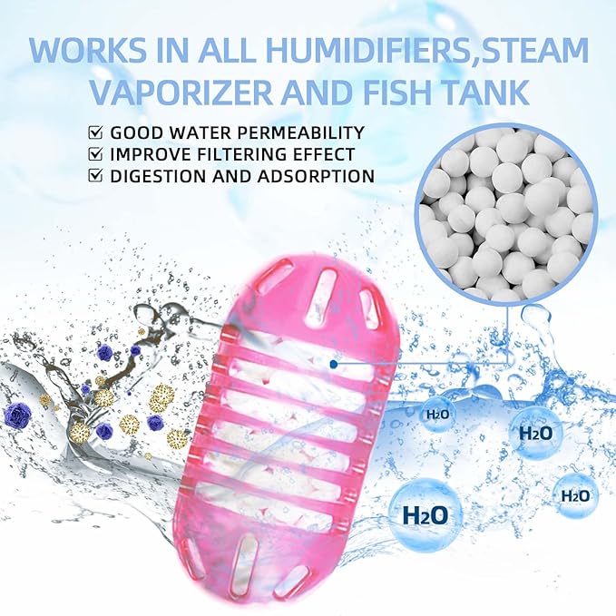 15 Pack Universal Humidifier Cleaner, Demineralization Cartridge - Image 3