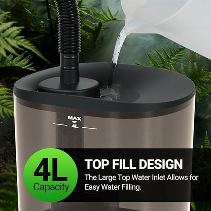 REPTI ZOO 4L Reptile Fogger Mister, Reptile Humidifier - Image 6