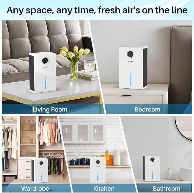 OKYUK Dehumidifier, 95 oz dehumidifiers - Image 7