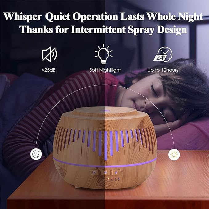 Humidifiers for Bedroom Large Room Home Baby Kids Whole House Hotel Office Desk - Image 4