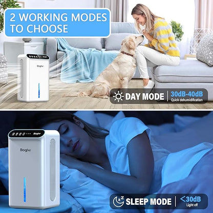 Dehumidifiers, Dehumidifier for Home Quiet Small Dehumidifier for Bedroom - Image 4
