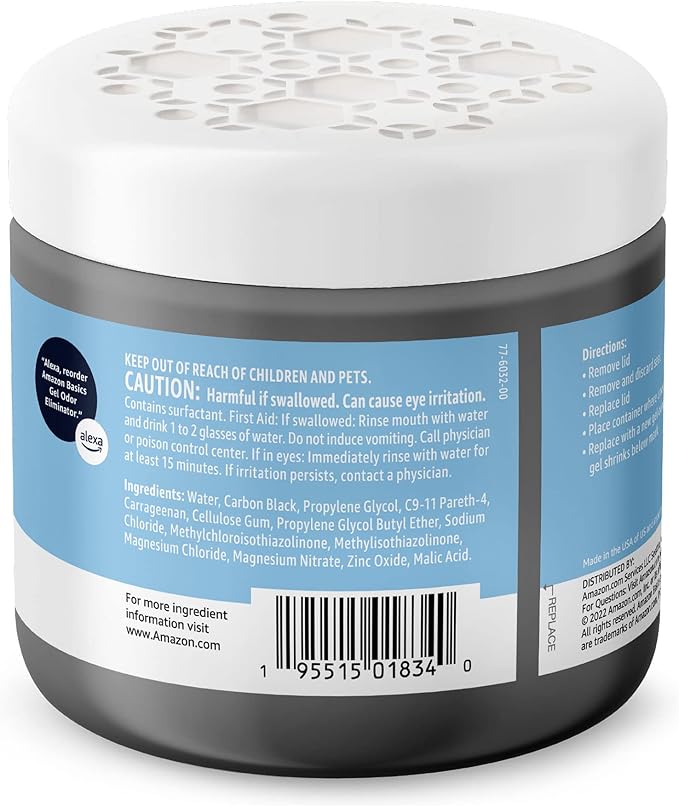 Amazon Basics Odor Eliminator, Activated Charcoal | Fragrance Free | 17 Oz | - Image 3