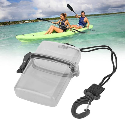 Keenso Diving Seal Box, 3 Colors Plastic Dry Box Transparent Waterproof Sealing - Image 3