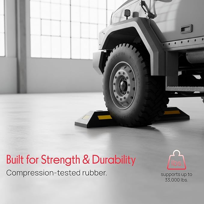 Pyle Curb Garage Vehicle Floor Stopper - Image 2