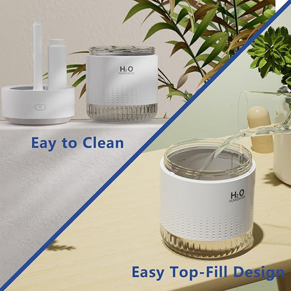 SZO Portable Mini Humidifier, 500ML USB Personal Cool Mist Humidifiers - Image 5