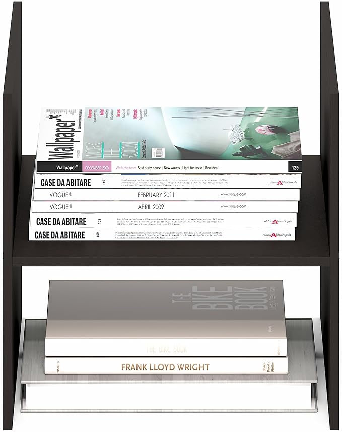 Furinno Cubicle Cube Insert, H-Shelf Cube Organizer, 2-Tier Shelf Accessory - Image 9