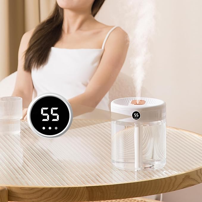 2L Double Nozzle Air Humidifier, Bedroom Humidifier - Image 6