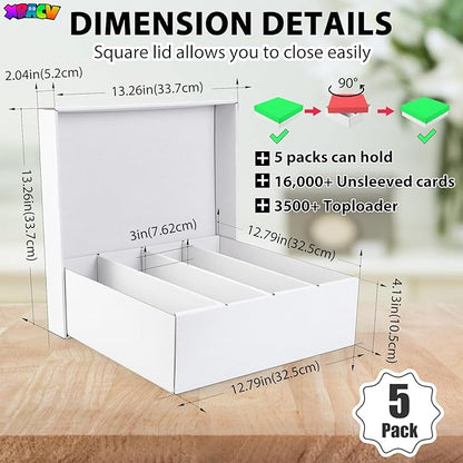 Trading Card Storage Box, Top Loaders Storage Box - Image 3