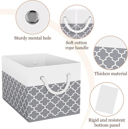 Storage Bin, Collapsible Storage Basket - Image 3