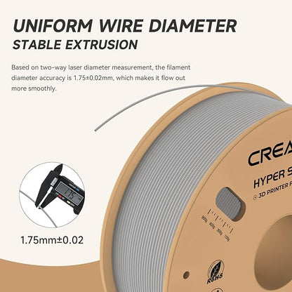 Official CREALITY Hyper PLA Filament 1.75mm, High Speed PLA 30-600mm/s 3D - Image 4