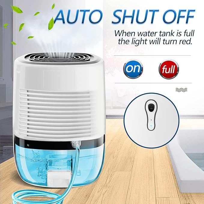 Dehumidifiers for Home 27oz Small Auto Shut off Dehumidifiers - Image 3
