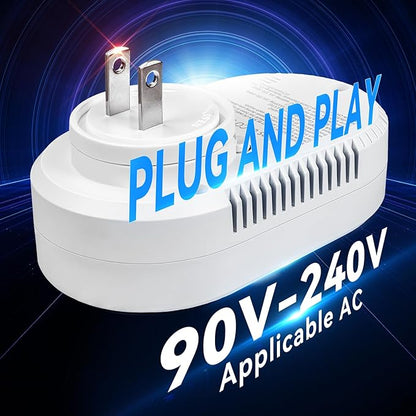 Plug in Carbon Monoxide Detector Combustible Gases Detectors, 4-in-1 Co & - Image 4