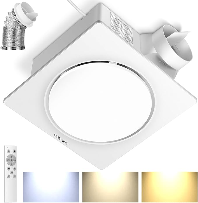 VIVOHOME Autoflow Bathroom Exhaust Fan - Image 8