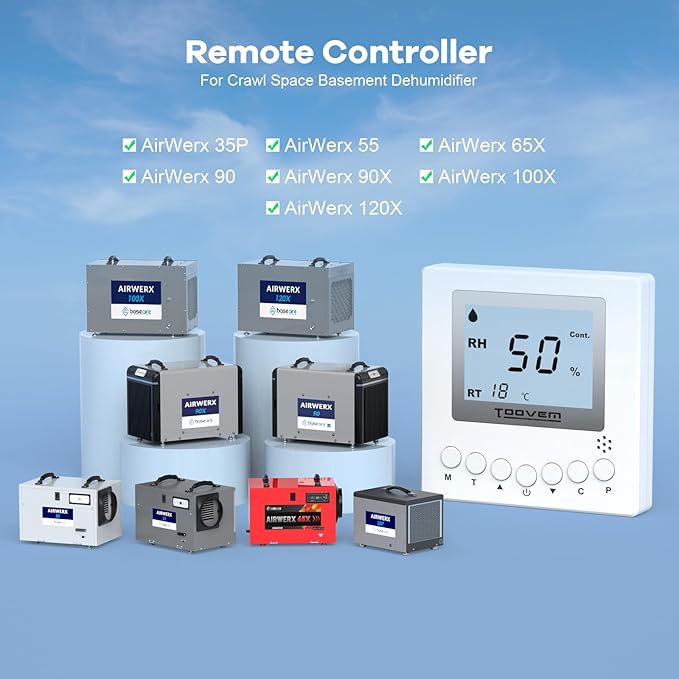 BaseAire Dehumidifier Remote Controller - Image 2