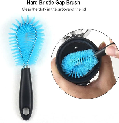 4 Pack Bottle Cleaner Brush Set 15/13/5 Inch Stainless Steel Water Bottle - Image 7