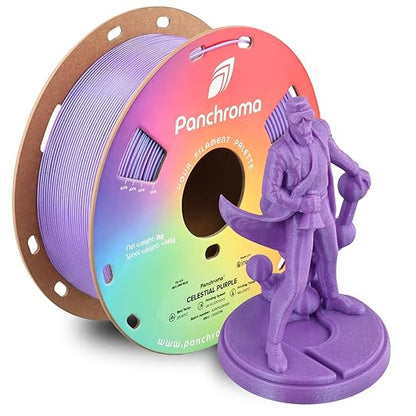 Polymaker Panchroma Celestial PLA Filament, Celestial Purple 1.75mm 3D Printing by Polymaker
