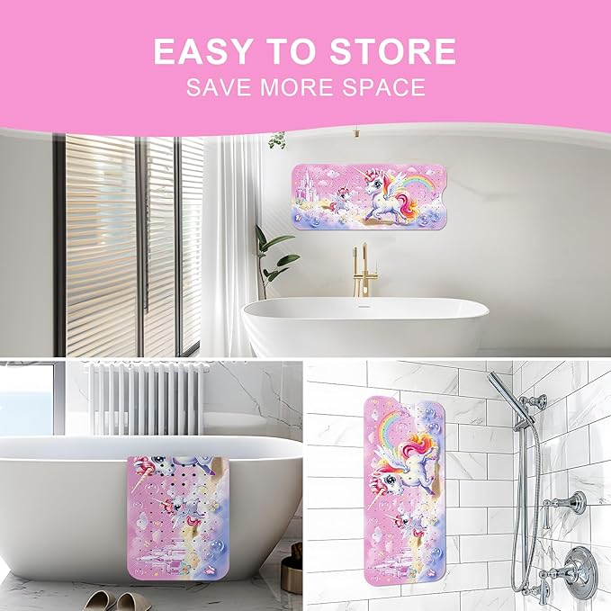 XIYUNTE Baby Bath Mat for Tub Non Slip Kids Bath Mat - Image 6