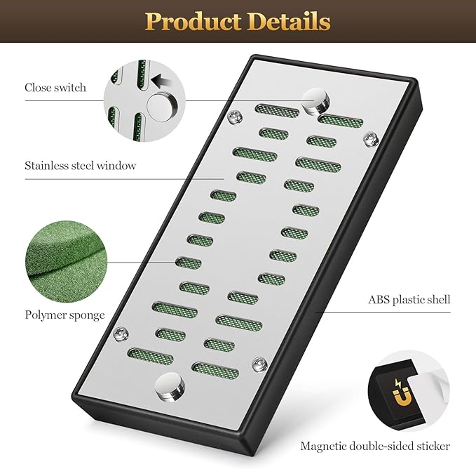 High-end Cigar Humidifier, Rectangular Cigar Humidifier Regulator - Image 5