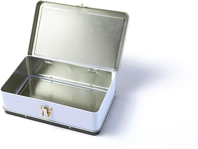 DAHO Metal Storage Box with Hinge - Image 4