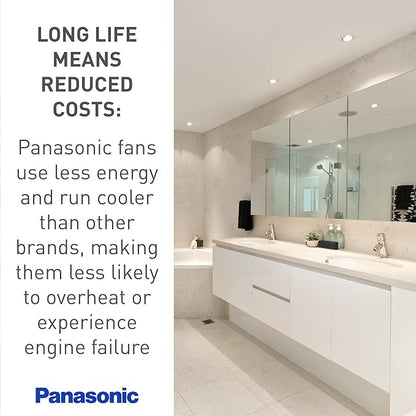 Panasonic WhisperCeiling Bathroom Exhaust Fan, 190 CFM - Image 6