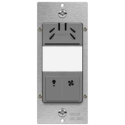 TOPGREENER Humidity Sensor Switch, Dual Tech Humidity PIR Motion Sensor Switch by TOPGREENER