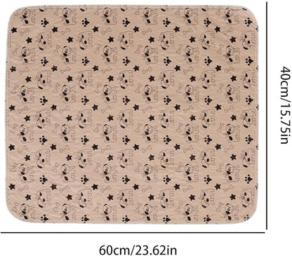 Pee Pads - Fast Absorbent Pet Training Mat, 1 Piece Reusable Washable Absorbent - Image 2