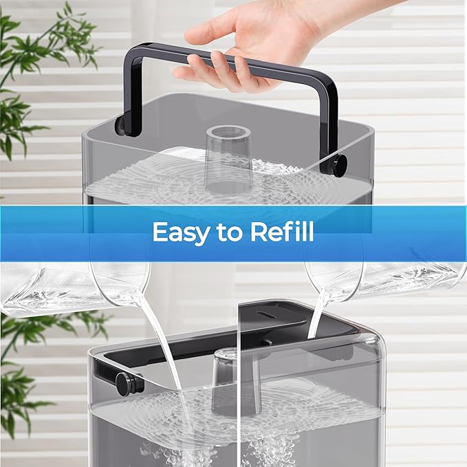 CHIVALZ Humidifiers for Bedroom, 6L Cool Mist Humidifiers for Baby Nursery - Image 6