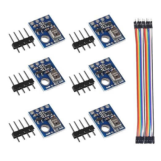 DIANN 6pcs AHT10 Temperature and Humidity Sensor Module High Precision I2C by DIANN