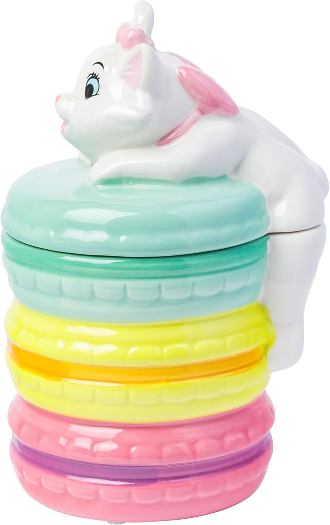 Silver Buffalo Disney The Aristocats Small Sculpted Ceramic Snack Jar Featuring - Image 4
