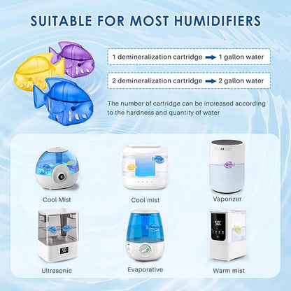 12 Pack Humidifier Cleaning Fish, Humidifier Cleaner - Image 2