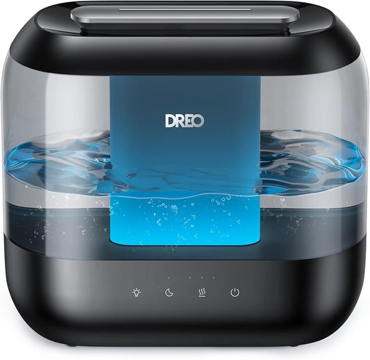Dreo Humidifiers for Bedroom, 4L Top Fill for Large Room, 36H Runtime, 28 dB by DREO